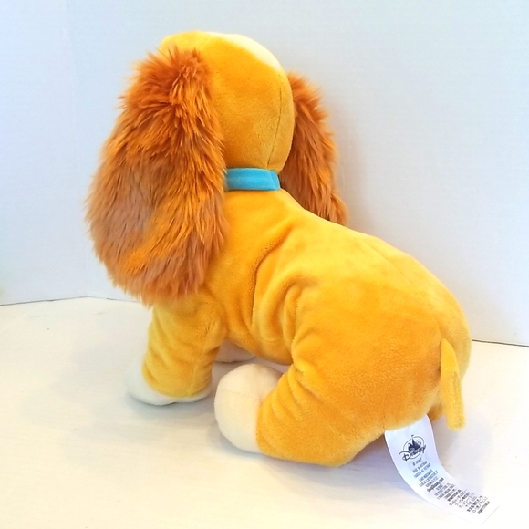 Disney Store Lady and the Tramp Lady Cocker Spaniel Dog Puppy Plush - Picture 4 of 7